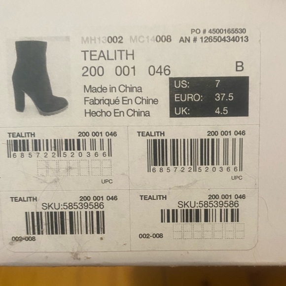 Aldo stacked heel bootie (brown suede-TEALITH) - Picture 8 of 8